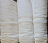 Medvilnės pluošto vonios rankšluosčių rinkinys „Cotton Delux“, pieno baltos spalvos